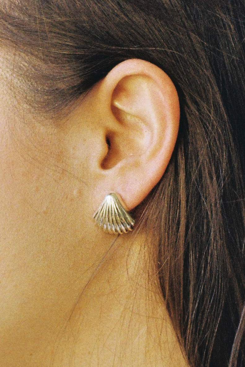 Seashell earring